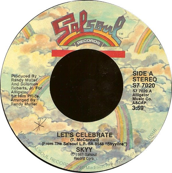 Skyy : Let's Celebrate / Gonna Get It On (7")