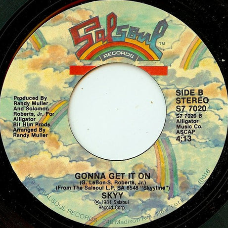 Skyy : Let's Celebrate / Gonna Get It On (7")