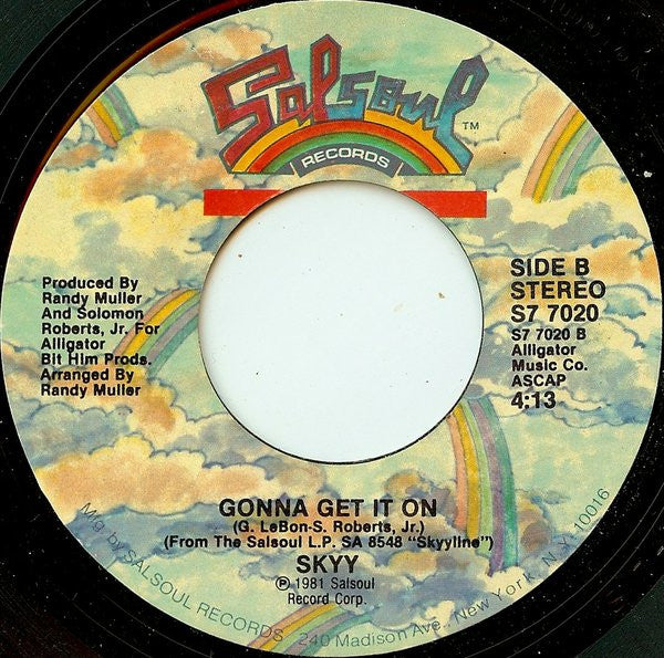 Skyy : Let's Celebrate / Gonna Get It On (7")