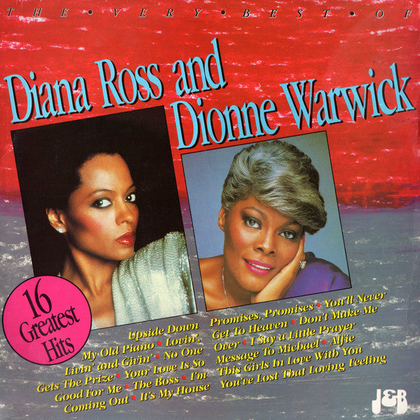 Diana Ross, Dionne Warwick : The Best Of Diana Ross And Dionne Warwick (LP, Comp)