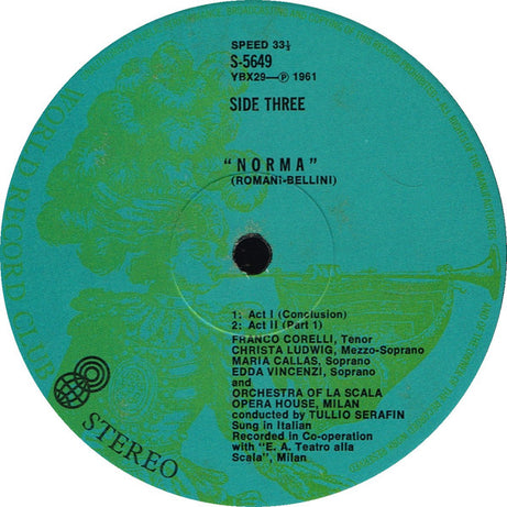 Vincenzo Bellini : Norma   (3xLP, Album, Club + Box)