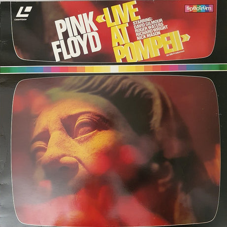 Pink Floyd : Live At Pompeii (Laserdisc, 12", PAL, SECAM, 625)