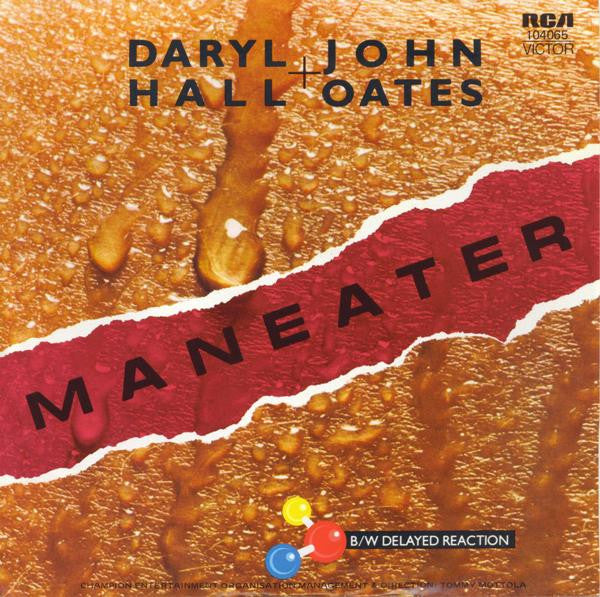 Daryl Hall & John Oates : Maneater (7", Single)