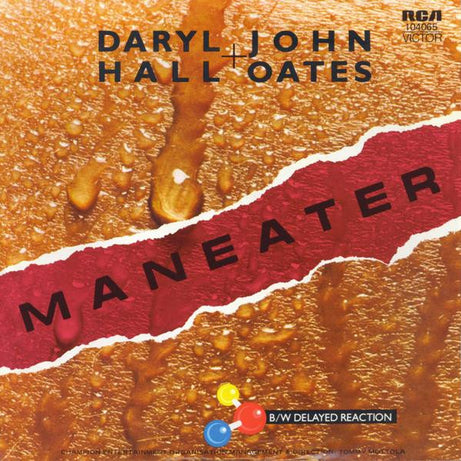 Daryl Hall & John Oates : Maneater (7", Single)