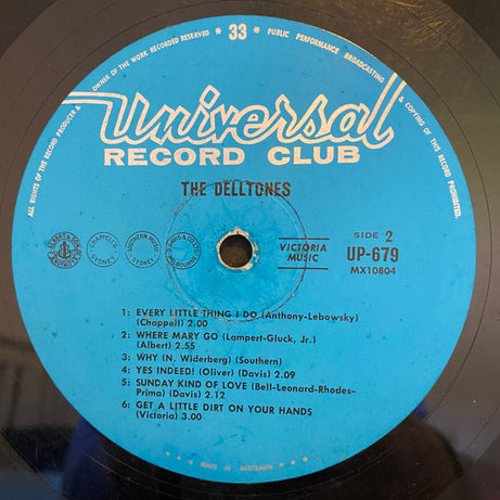 The Delltones : The Delltones (LP, Album, Club, RE)
