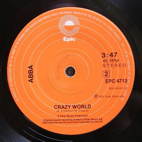 ABBA : Money, Money, Money (7", Single)