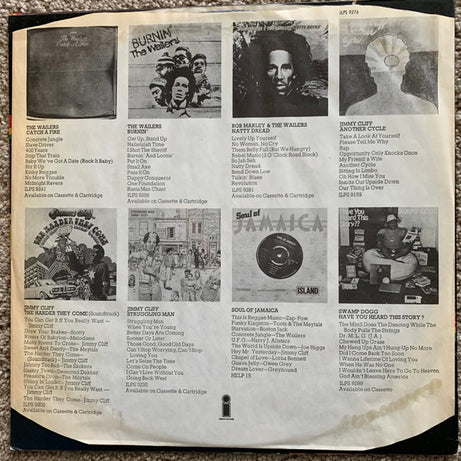 Bob Marley And The Wailers* : Live! (LP, Album)