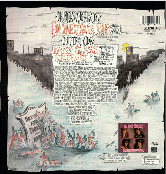 The Dogs D'Amour : How Come It Never Rains...It Only Pours (12")