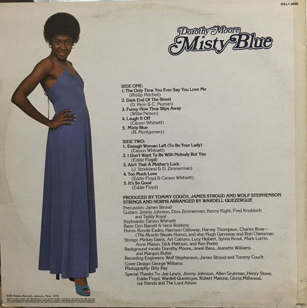 Dorothy Moore : Misty Blue (LP, Album)