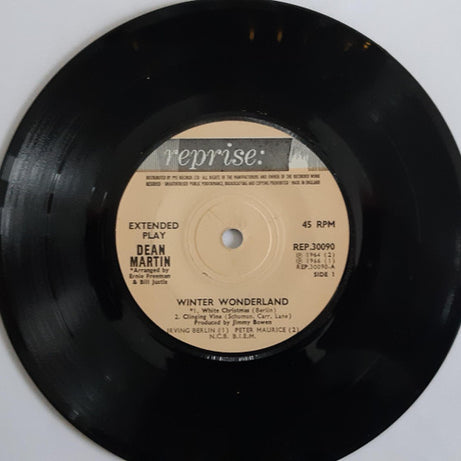 Dean Martin : Winter Wonderland (7", EP)