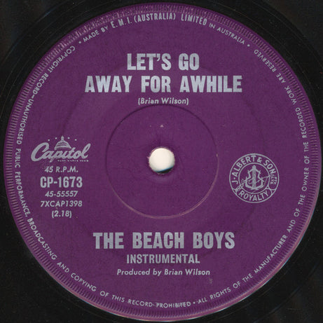 The Beach Boys : Good Vibrations (7", Single)