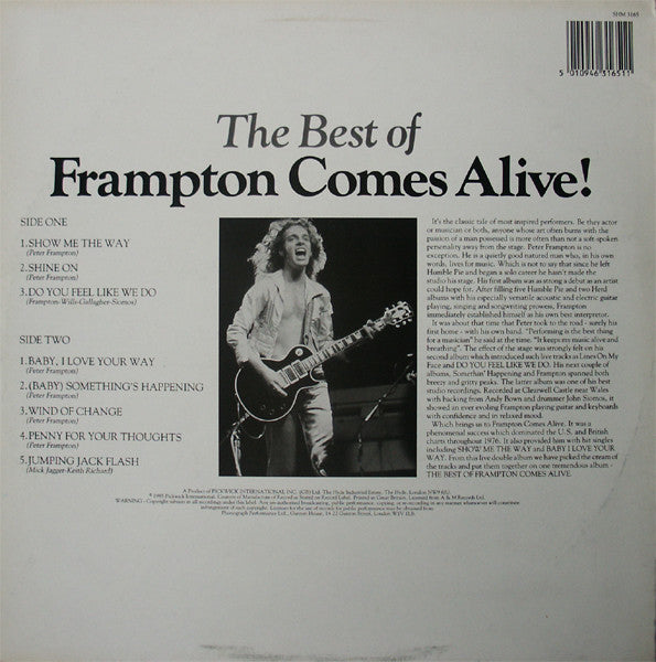 Peter Frampton : The Best Of Frampton Comes Alive! (LP, Comp)