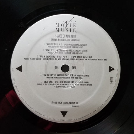 Various : Slaves Of New York (LP, Comp)