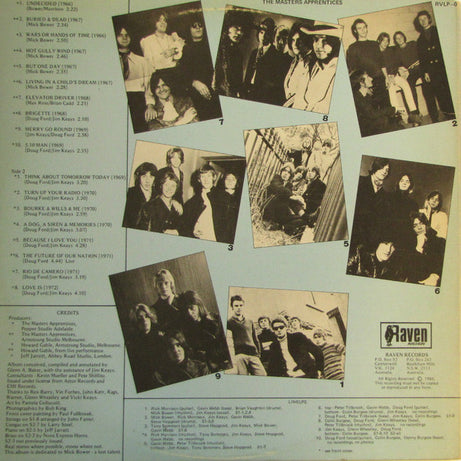 The Masters Apprentices* : Hands Of Time (LP, Comp, Gat)