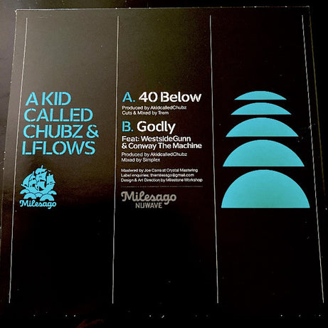 AkidcalledChubz & L-Flows : 40 Below (7")
