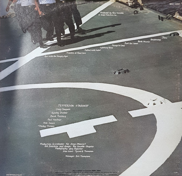 Jefferson Starship : Freedom At Point Zero (LP, Album, Gat)