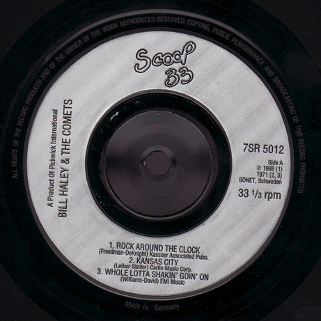 Bill Haley & The Comets* : Bill Haley & The Comets (7", Album, Comp)
