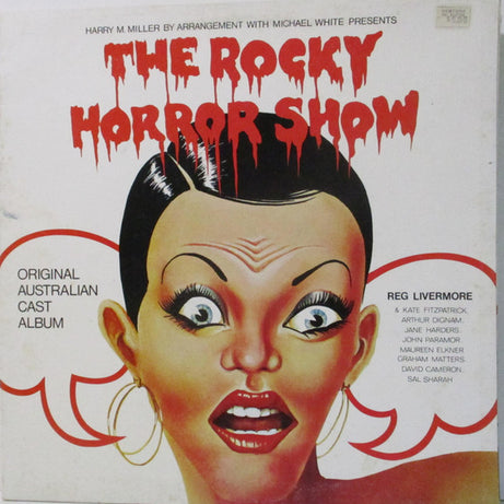 "The Rocky Horror Show" Original Australian Cast : The Rocky Horror Show: Original Australian Cast Album (LP, Album, Gat)