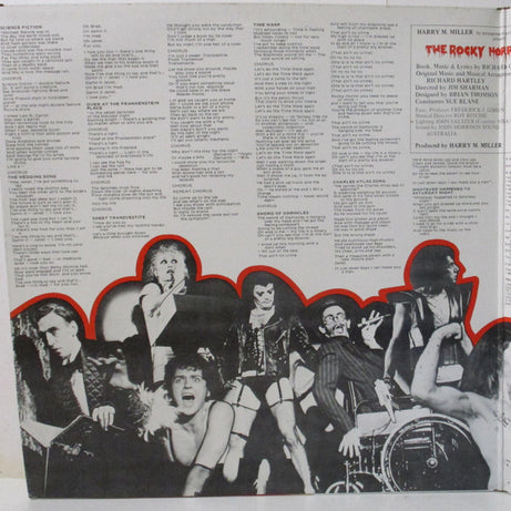 "The Rocky Horror Show" Original Australian Cast : The Rocky Horror Show: Original Australian Cast Album (LP, Album, Gat)