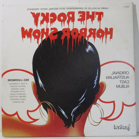 "The Rocky Horror Show" Original Australian Cast : The Rocky Horror Show: Original Australian Cast Album (LP, Album, Gat)