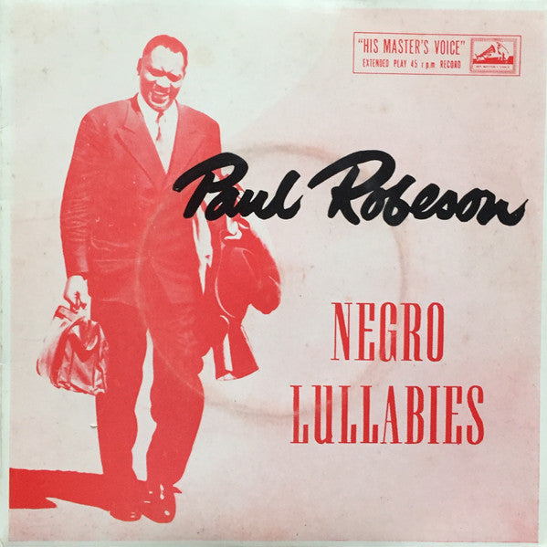 Paul Robeson : Negro Lullabies (7", EP)