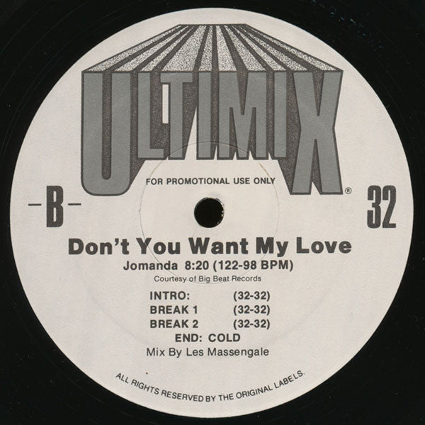 Various : Ultimix 32 (3x12", Promo)