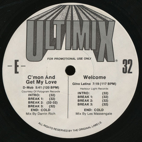 Various : Ultimix 32 (3x12", Promo)