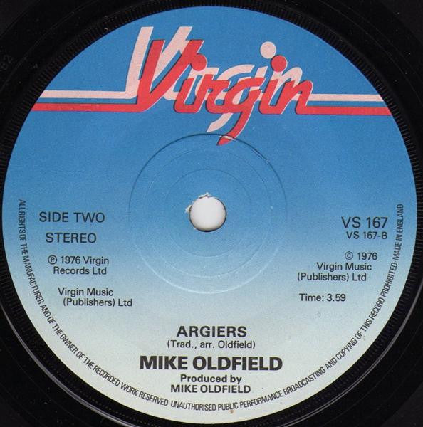 Mike Oldfield : William Tell Overture (7", Single, Sol)