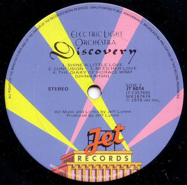 Electric Light Orchestra : Discovery (LP, Album)