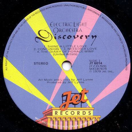 Electric Light Orchestra : Discovery (LP, Album)