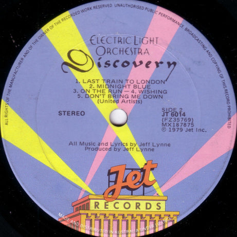 Electric Light Orchestra : Discovery (LP, Album)