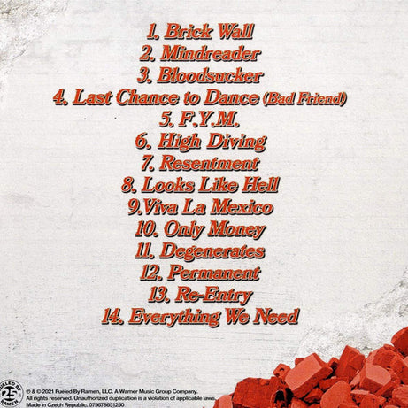 A Day To Remember : You're Welcome (LP, Album, Bla)