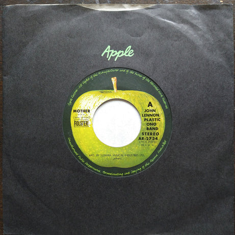 John Lennon / Yoko Ono : Mother / Why (7", Single, RE, ¥50)