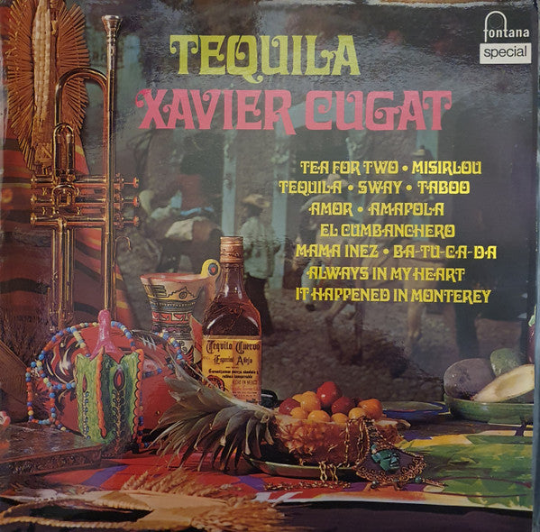 Xavier Cugat And His Orchestra : Tequila (LP, Album, RE)
