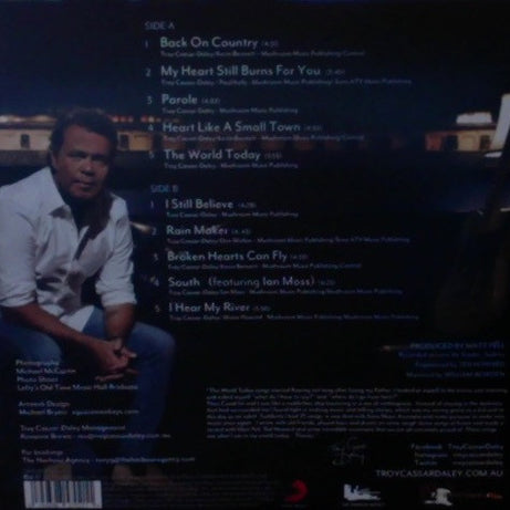 Troy Cassar-Daley : The World Today (LP, Album)