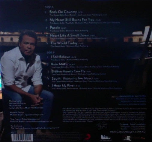 Troy Cassar-Daley : The World Today (LP, Album)