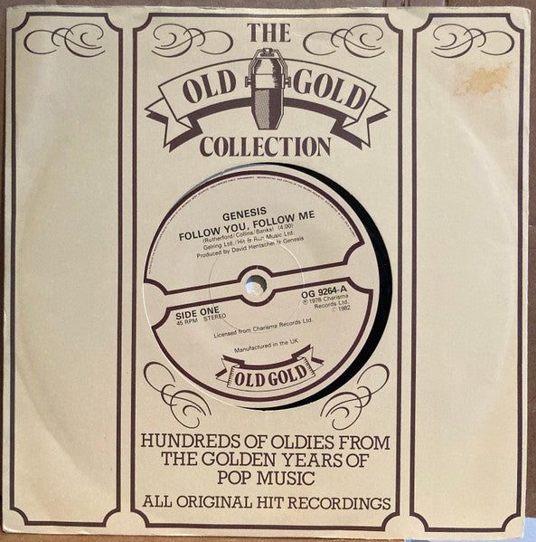 Genesis : Follow You, Follow Me (7", Single, RE)