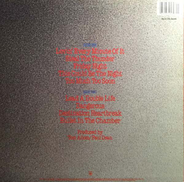 Loverboy : Lovin' Every Minute Of It (LP, Album)