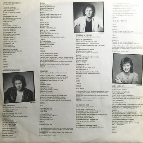 Loverboy : Lovin' Every Minute Of It (LP, Album)
