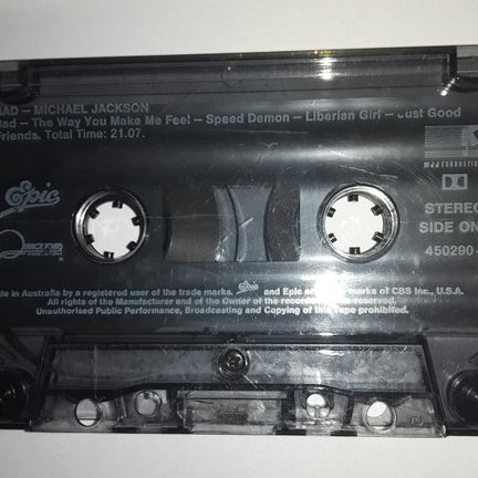 Michael Jackson : Bad (Cass, Album, Tra)