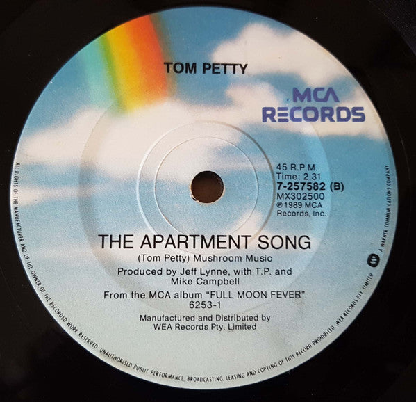 Tom Petty : I Won't Back Down (7", Single)