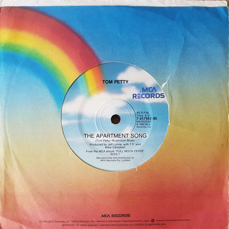 Tom Petty : I Won't Back Down (7", Single)