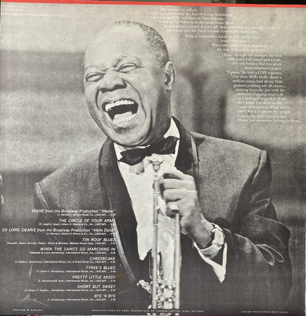 Louis Armstrong : Mame (LP, Album)
