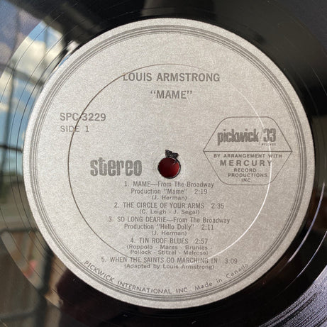 Louis Armstrong : Mame (LP, Album)