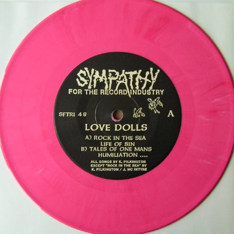 Love Dolls : Rock In The Sea (7", Pin)