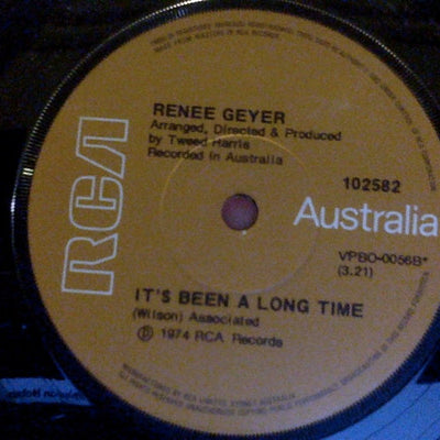 Renee Geyer : Take Me Where You Took Me Last Night (7")