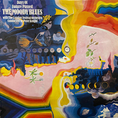 The Moody Blues With The London Festival Orchestra Conducted By Peter Knight (5) : Days Of Future Passed (LP, Album, RP)