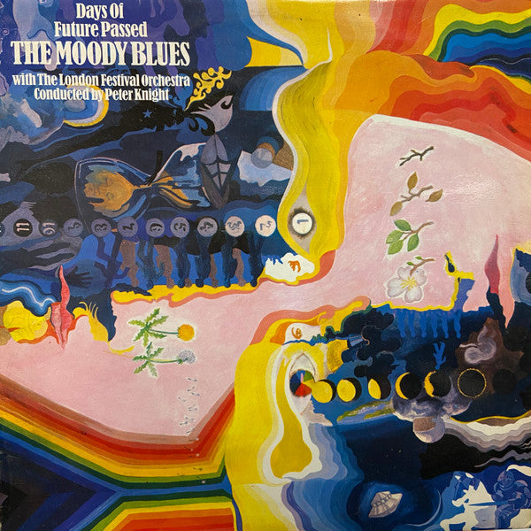 The Moody Blues With The London Festival Orchestra Conducted By Peter Knight (5) : Days Of Future Passed (LP, Album, RP)