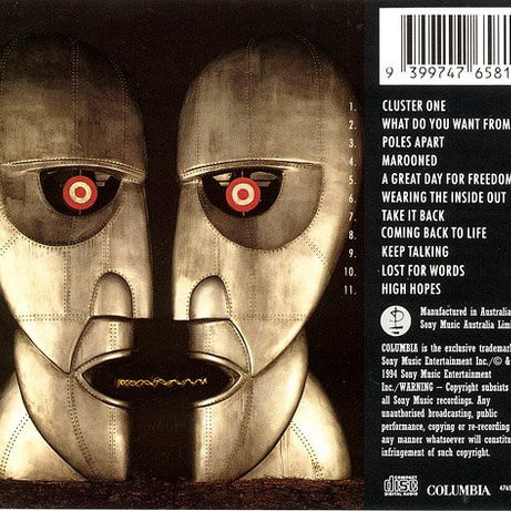 Pink Floyd : The Division Bell (CD, Album)