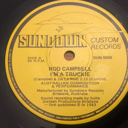 Rod Campbell : Free And Easy (7", Single)